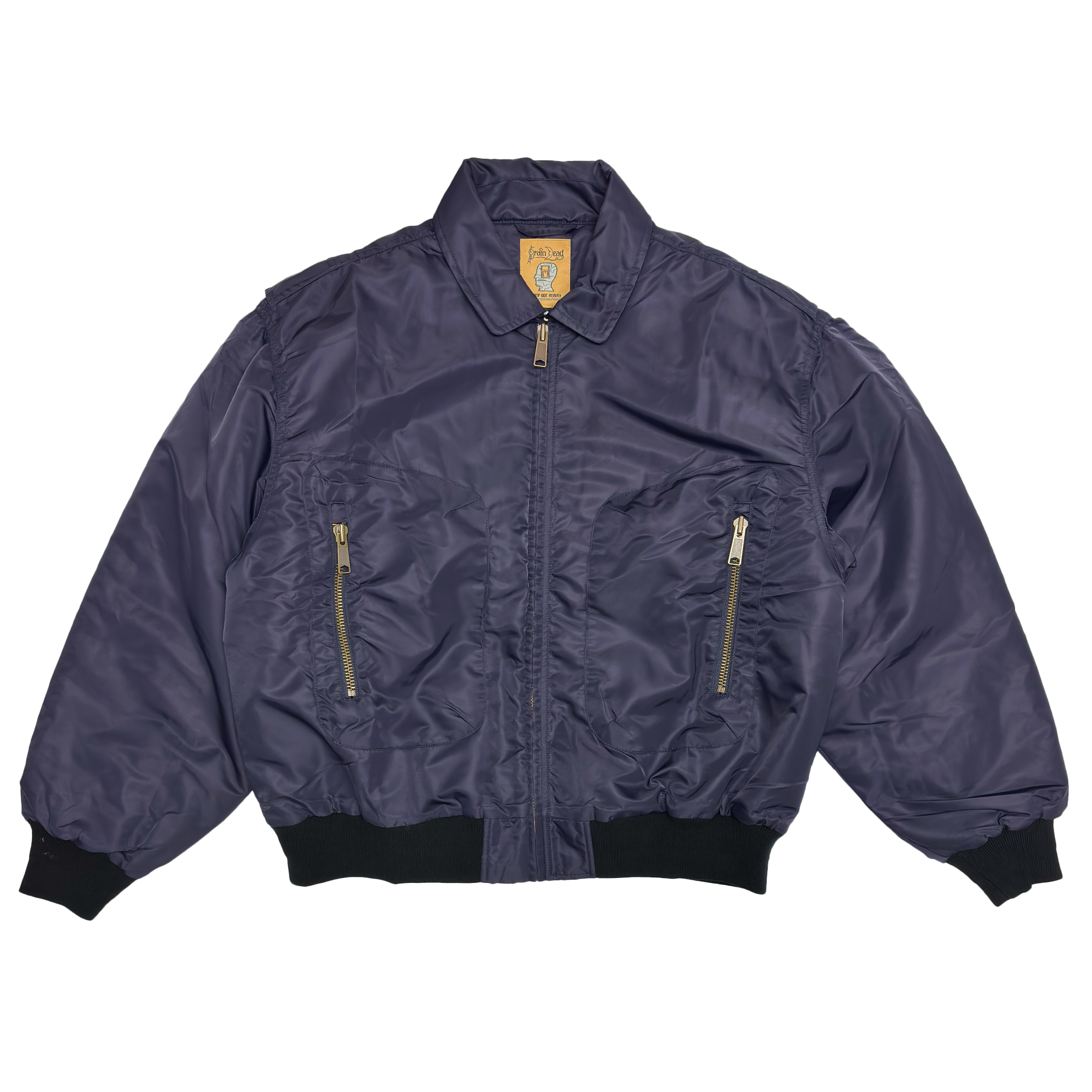 Brain Dead 3D Flight Jacket Navy