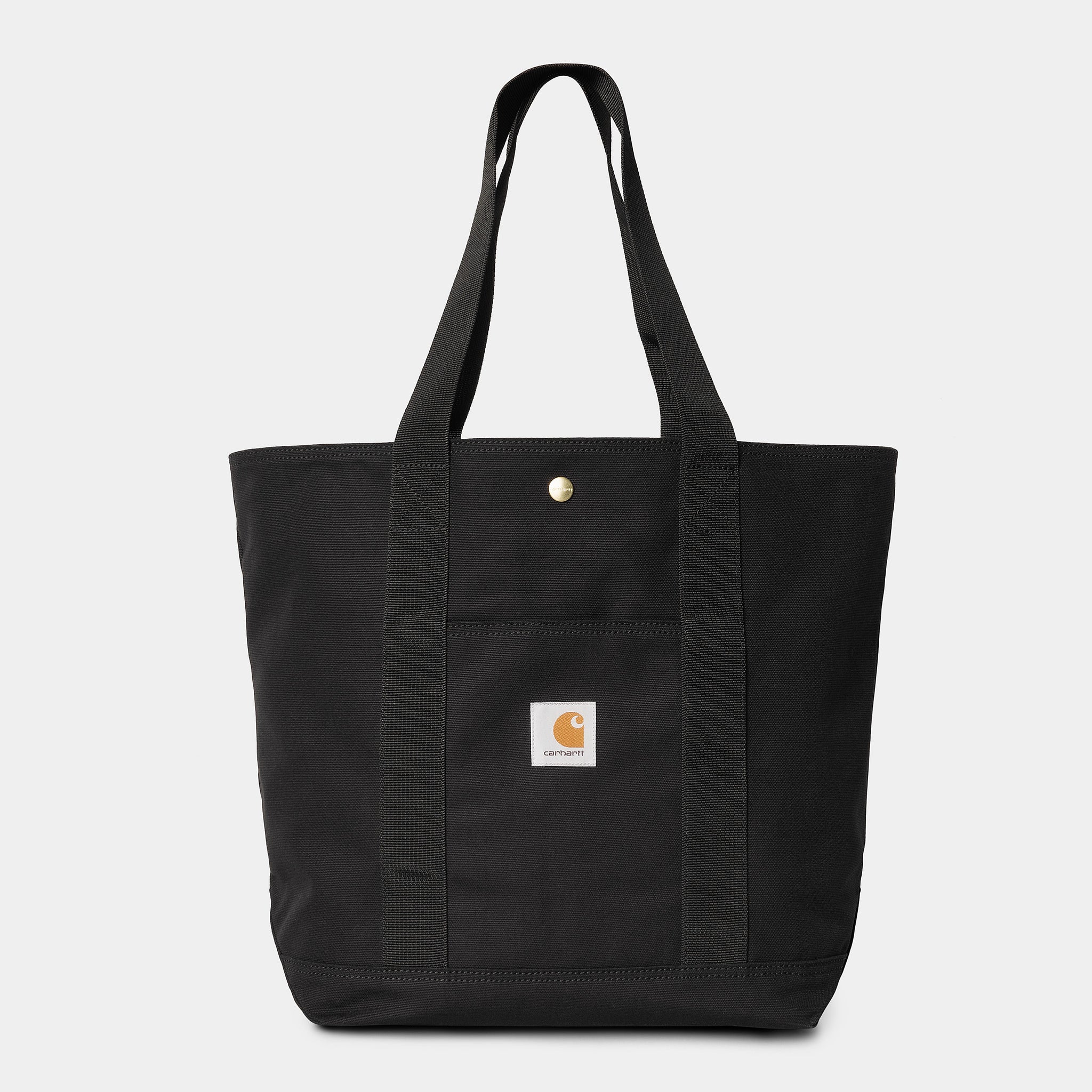 Carhartt WIP Canvas Tote Dearborn Canvas Black Rinsed
