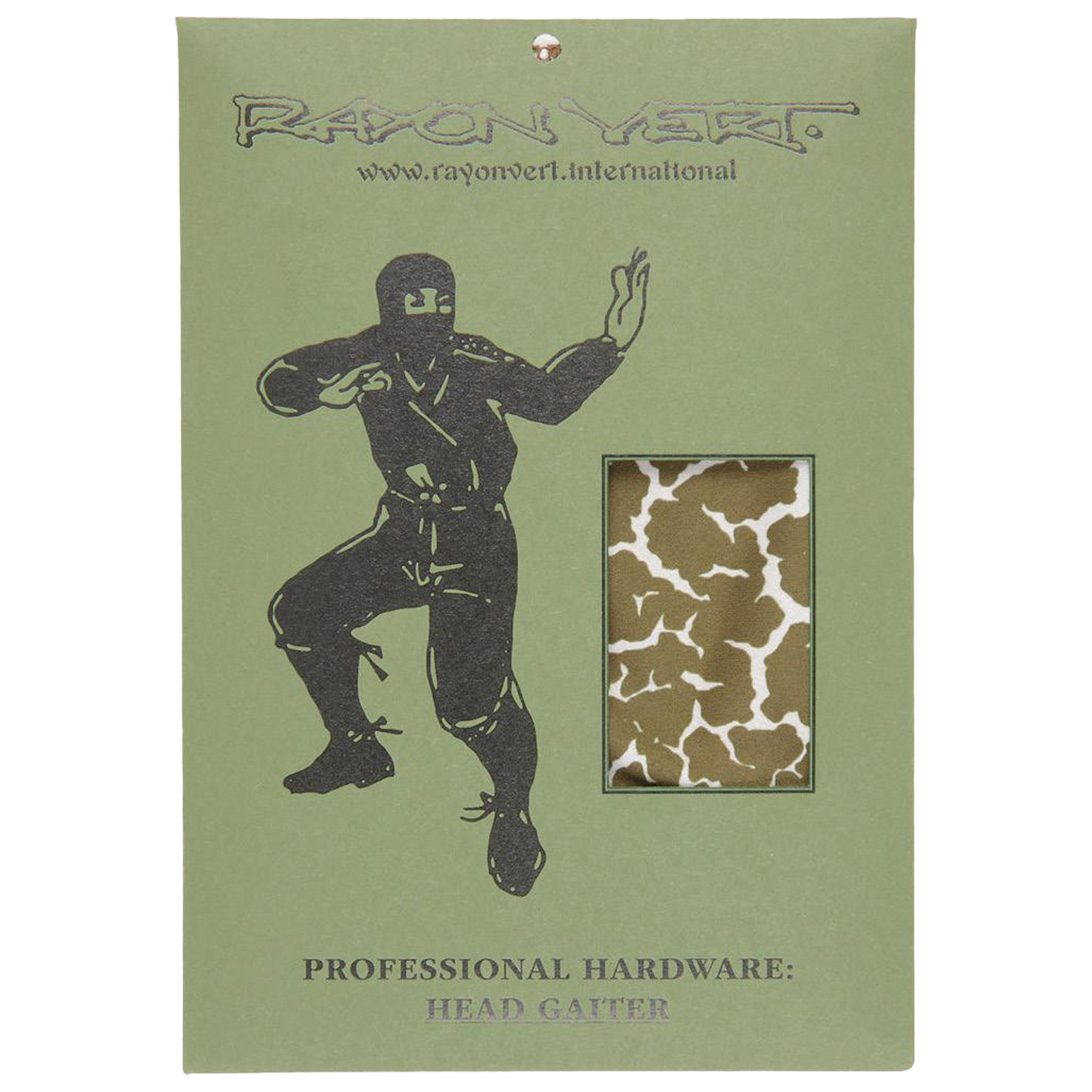 Rayon Vert Head Gaiter Desert Crack