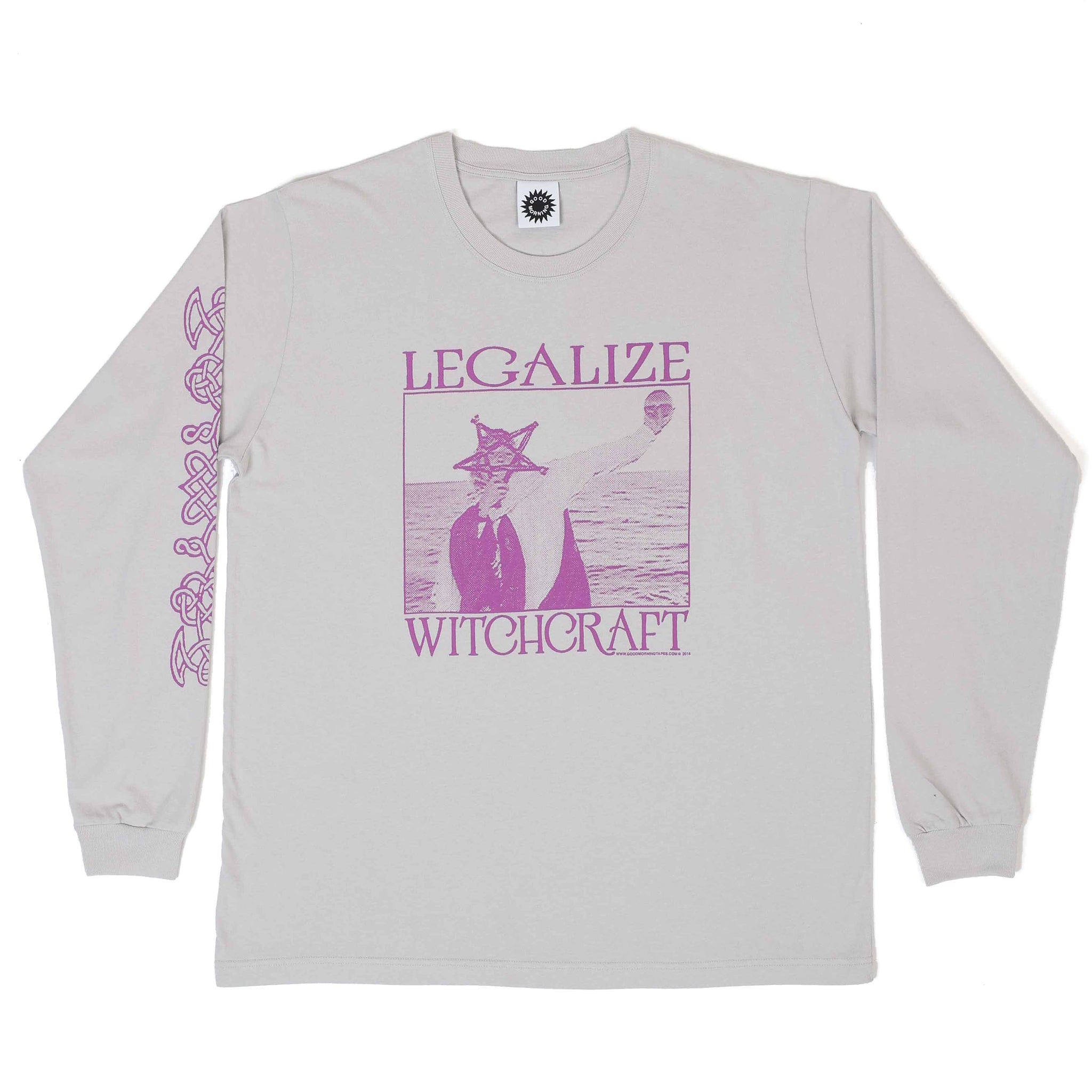 Legalize Witchcraft LS Tee Stone