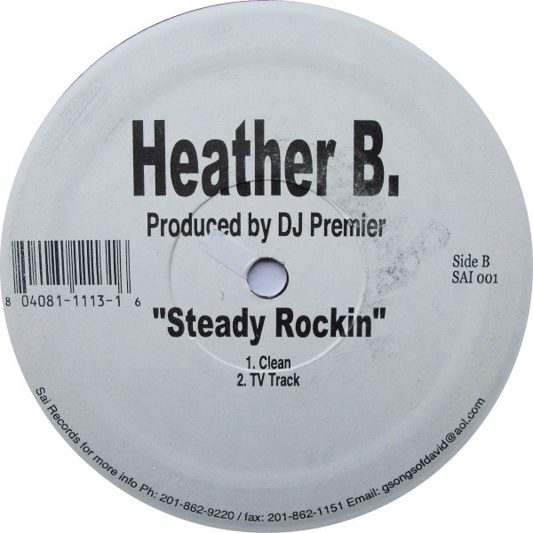 Heather B. : Steady Rockin (12")