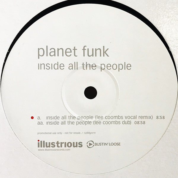 Planet Funk : Inside All The People (12", Promo)