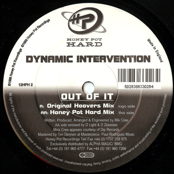 Dynamic Intervention : Out Of It (12")