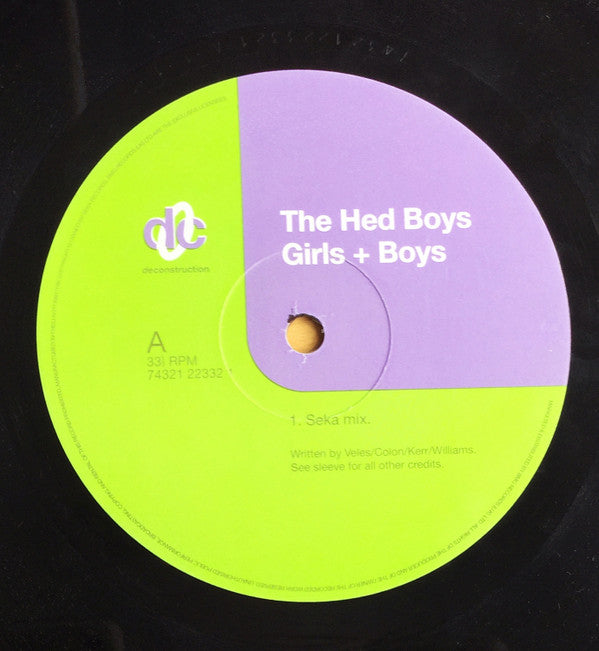 Hed Boys : Girls + Boys (12")