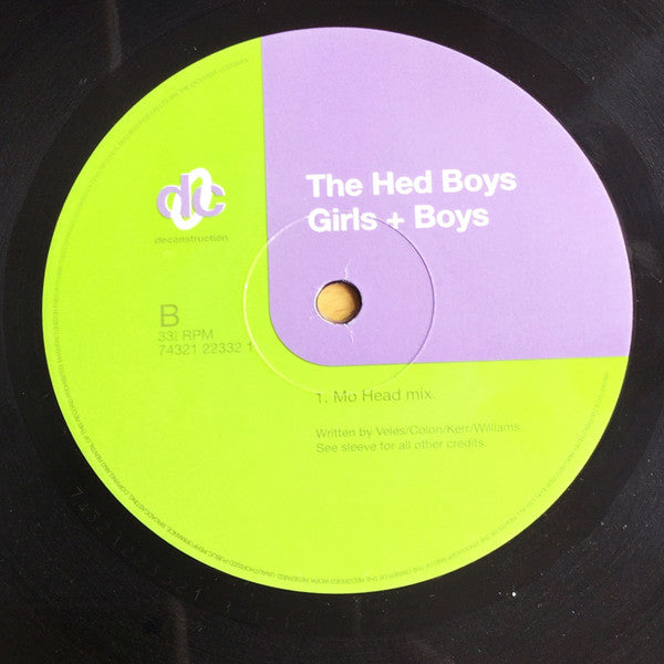 Hed Boys : Girls + Boys (12")