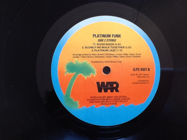 War : Platinum Funk (LP, Album)