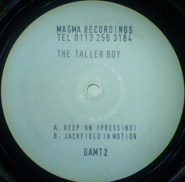 The Taller Boy : Keep On (Pressing) / Jackfield In Motion (12", W/Lbl, Sta)