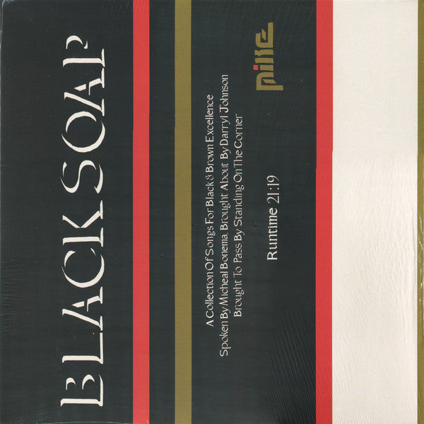 Mike (408) : Black Soap (12", EP)
