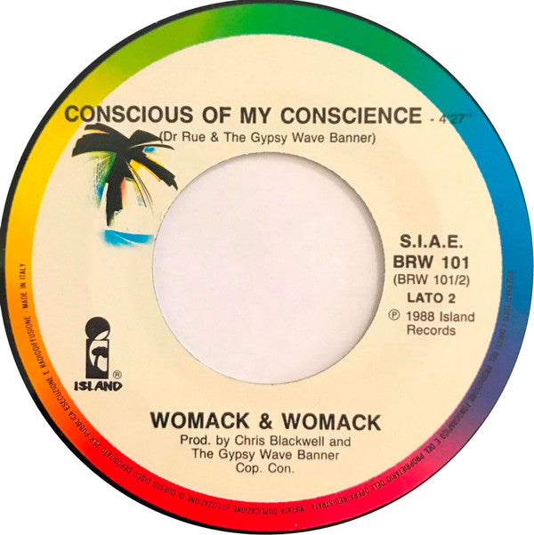 Womack & Womack : Teardrops (7", Single)