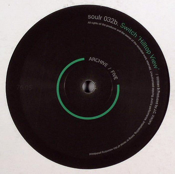 Icicle / Switch (9) : Archive / Five (10")