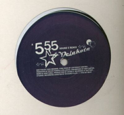 Delakota : 555 (12", Single, Promo)
