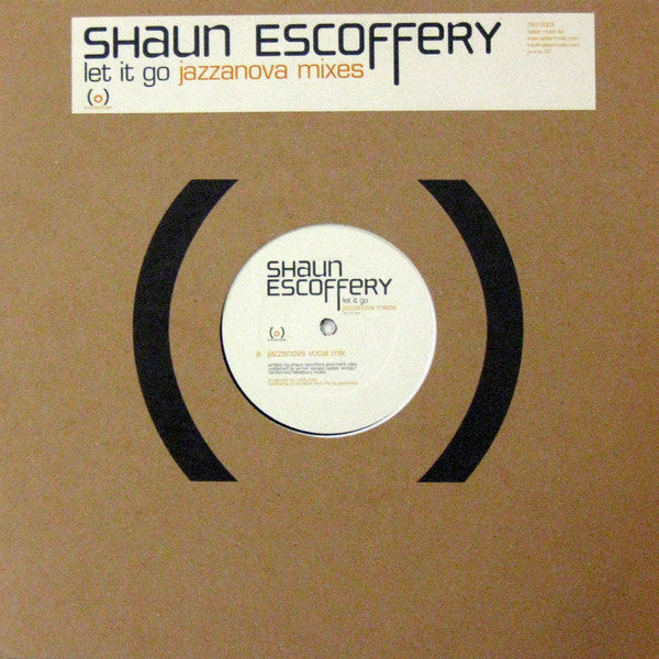 Shaun Escoffery : Let It Go (Jazzanova Mixes) (12")