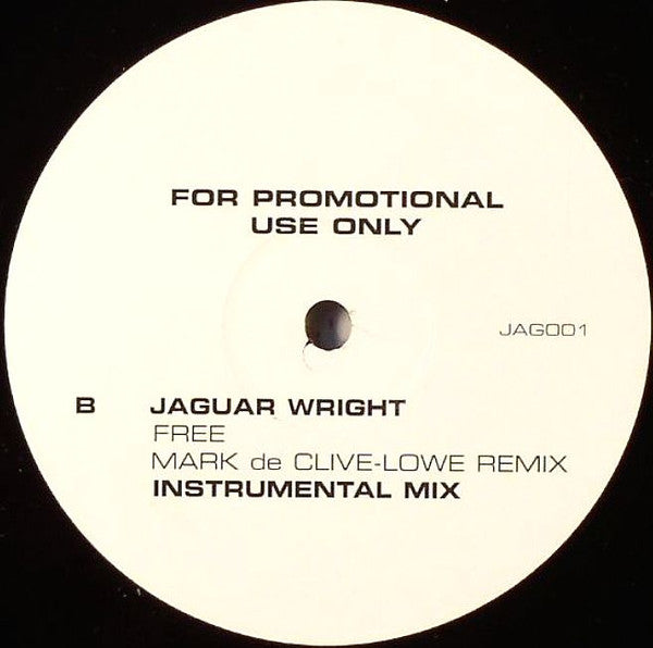 Jaguar Wright : Free (Mark De Clive-Lowe Remix) (12", Promo)