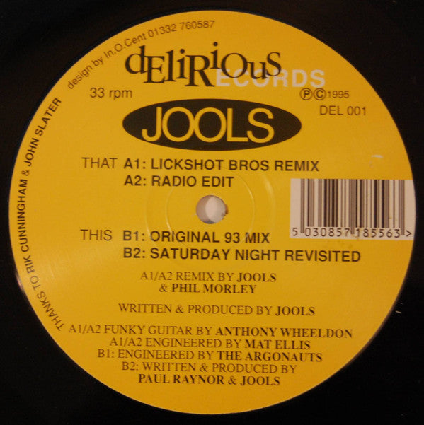 Jools (5) : Unknown (12")