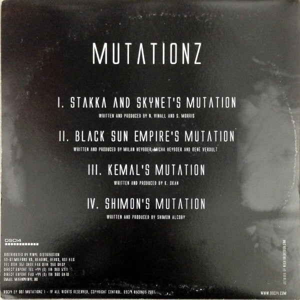 Various : Mutationz I-IV (2x12", EP)