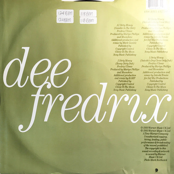 Dee Fredrix : Dirty Money (12")