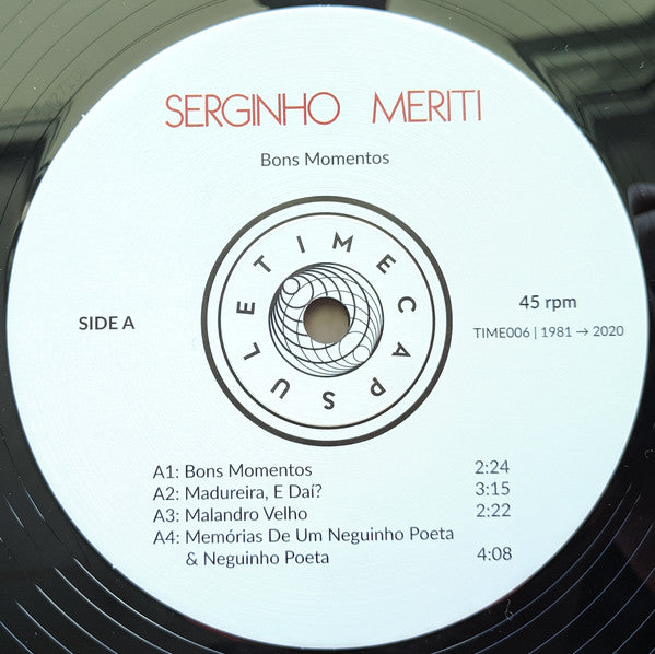 Serginho Meriti : Bons Momentos (LP, Album, RE, RM)