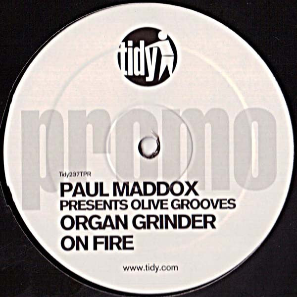 Paul Maddox Presents Olive Grooves : I Can't Let Go / Pitchbend Groove (12", Promo)