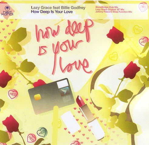 Lazy Grace Feat. Billie Godfrey : How Deep Is Your Love (12")