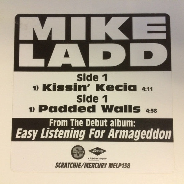Mike Ladd : Kissin' Kecia / Padded Walls (12", Promo)