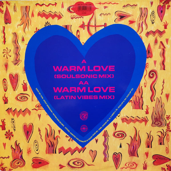 The Beatmasters Featuring Claudia Fontaine : Warm Love (12")