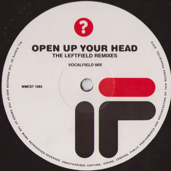 If? : Open Up Your Head (12", Promo)