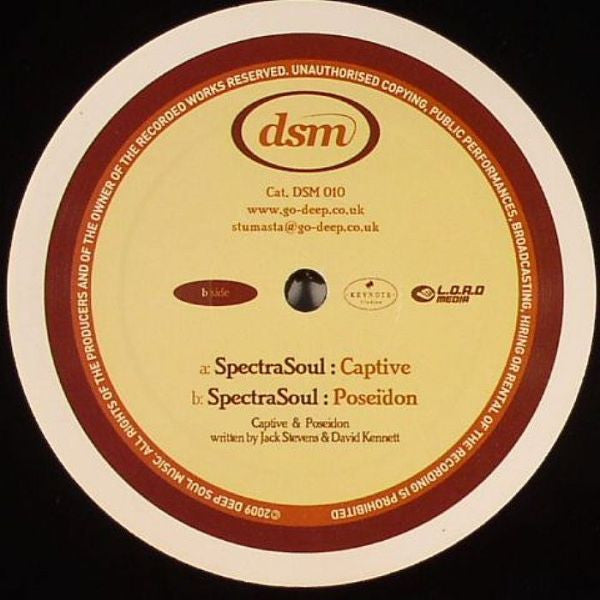 Spectrasoul : Captive / Poseidon (12")