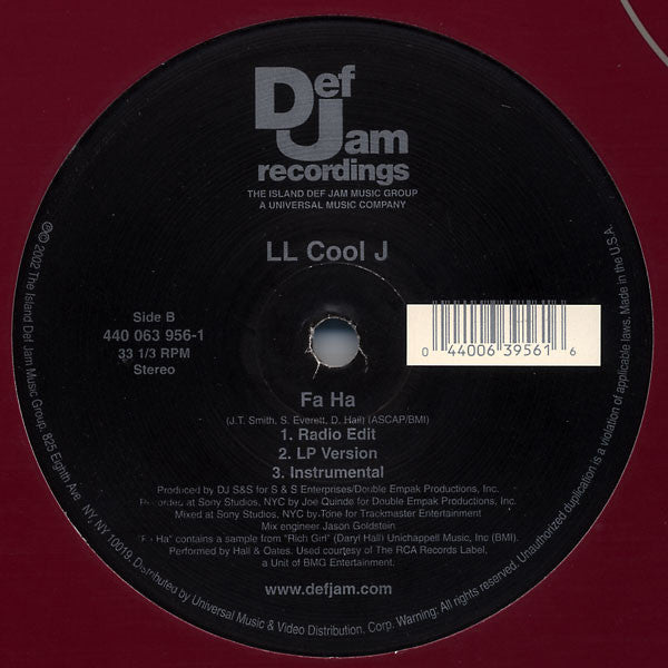 LL Cool J : Luv U Better (12")