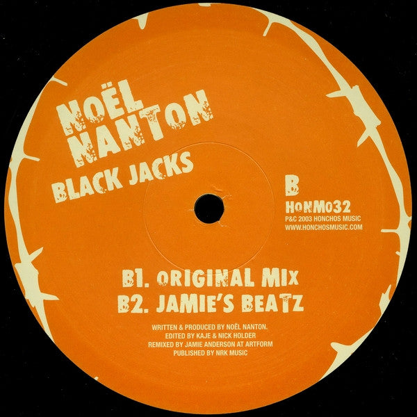 Noel Nanton : Black Jacks (12")