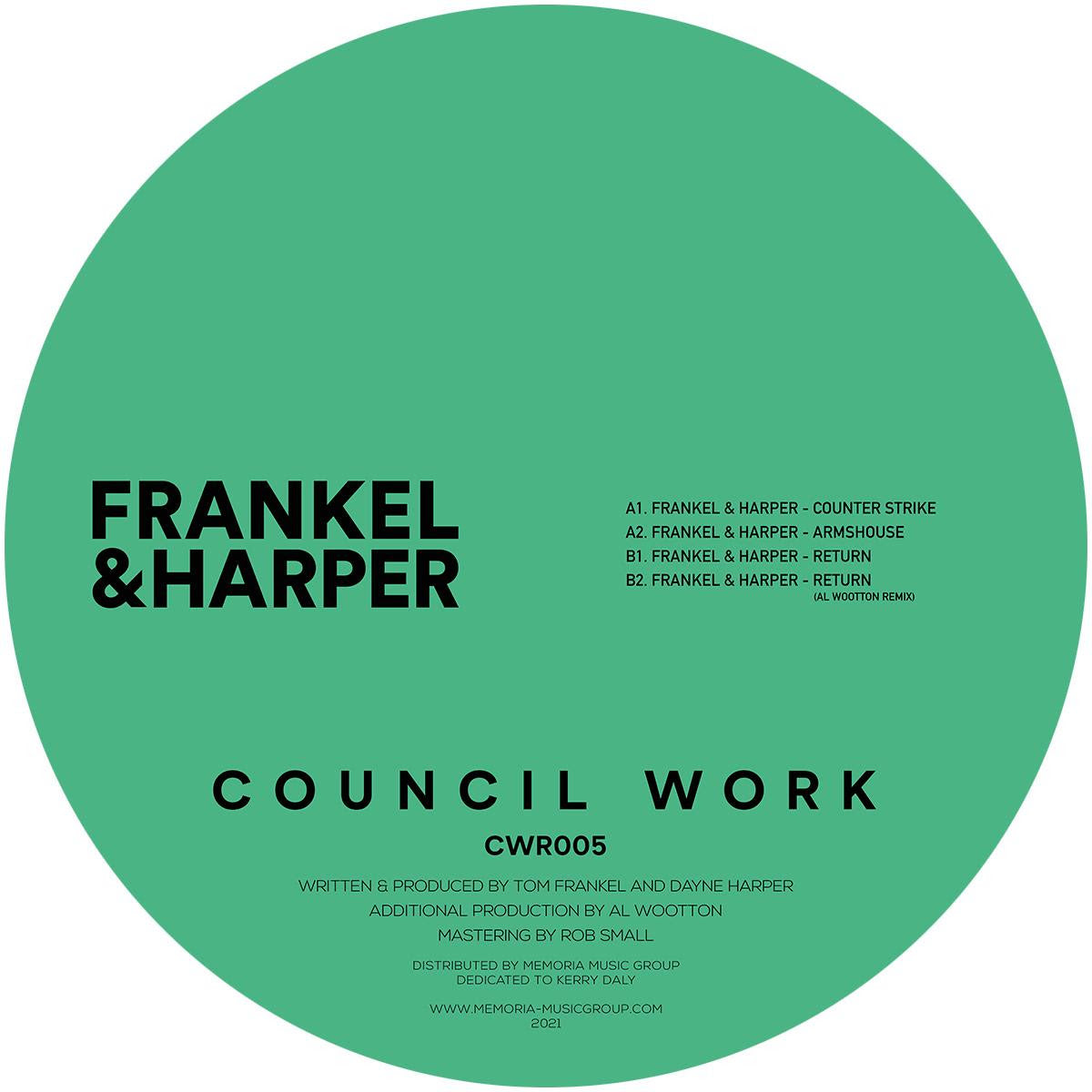 Frankel & Harper - Return EP