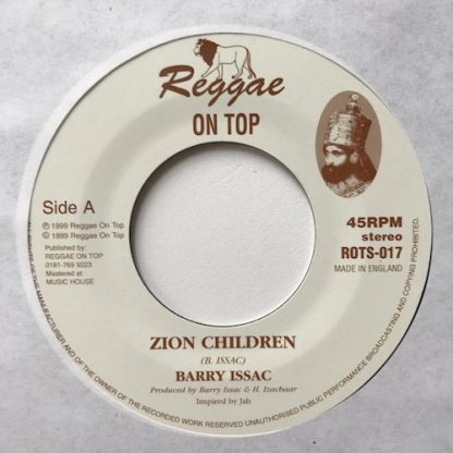 Barry Issac - Zion Children - Out Of Joint Records
