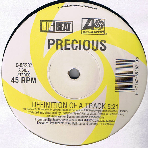 Precious / Taravhonty : Definition Of A Track / Join Hands (12")