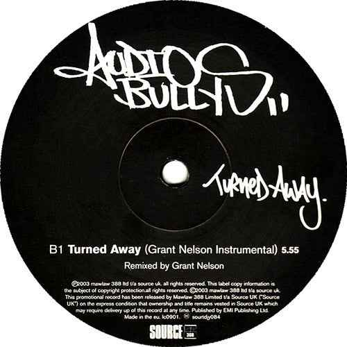 Audio Bullys : Turned Away (12", Promo)