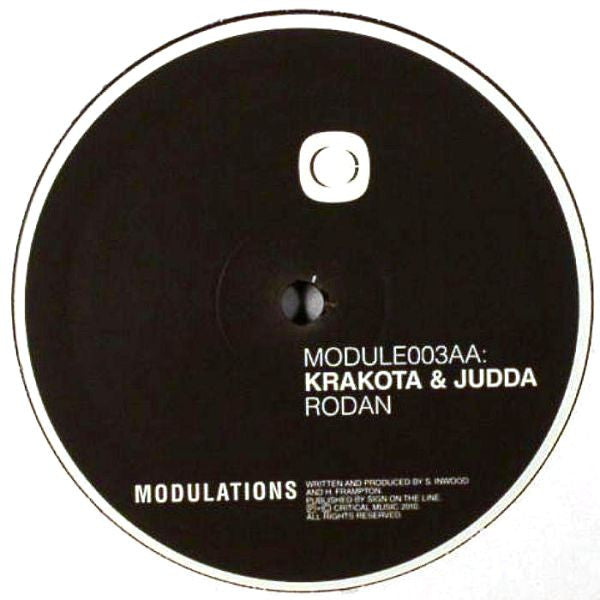 Judda (2) / Krakota & Judda : Pressure Plate / Rodan (10")