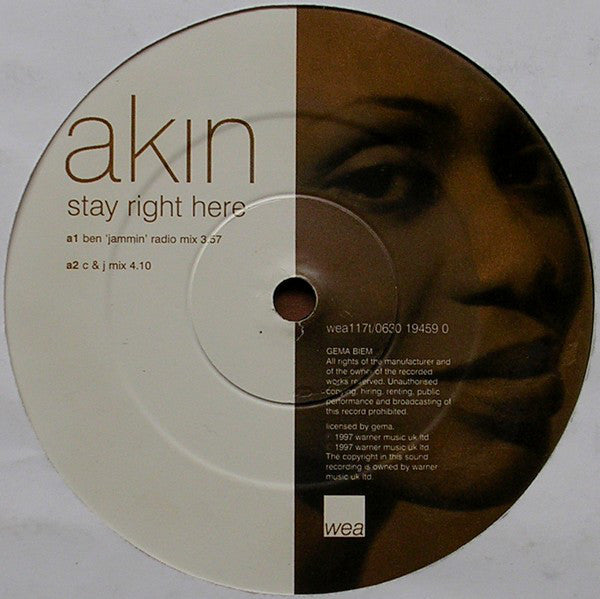 Akin : Stay Right Here (12")