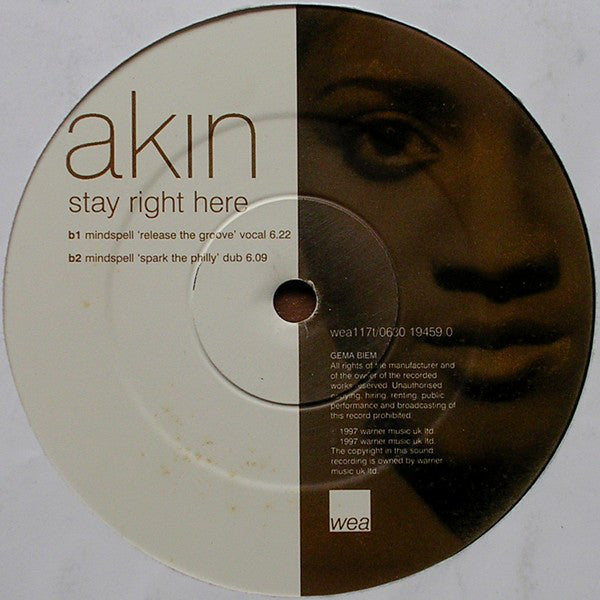 Akin : Stay Right Here (12")