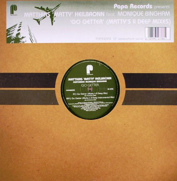 Matthias Heilbronn Feat. Monique Bingham : Go Getter (Matty's II Deep Mixes) (12")