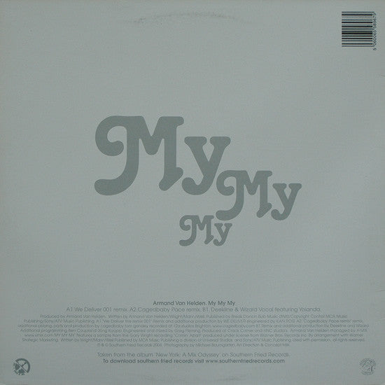 Armand Van Helden : My My My (Remixes) (12")