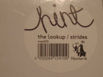 Hint : The Look Up / Strides (10", W/Lbl)
