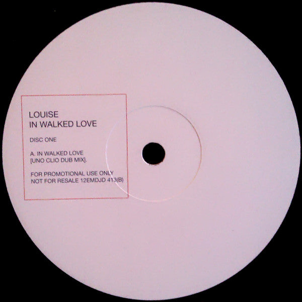 Louise : In Walked Love (2x12", Single, Promo)