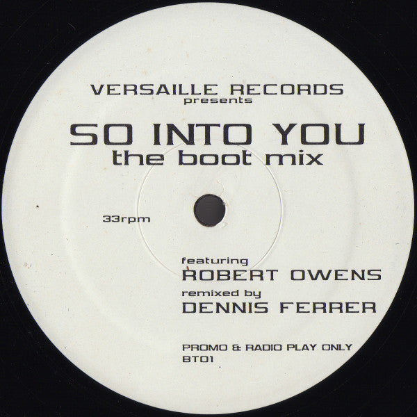 Robert Owens : So Into You (12", Promo)