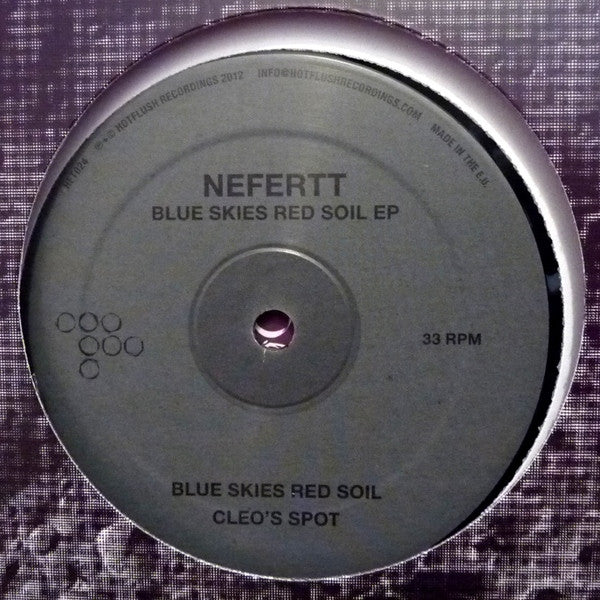 NeferTT : Blue Skies Red Soil EP (12", EP)