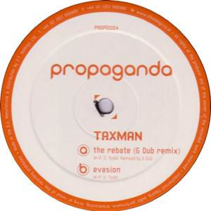 Taxman (2) : The Rebate (G Dub Remix) / Evasion (12")