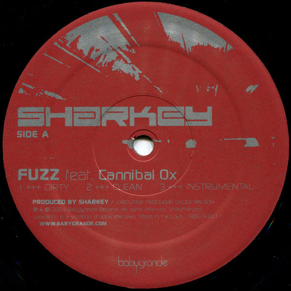Sharkey (2) : Fuzz / Snobird (12")