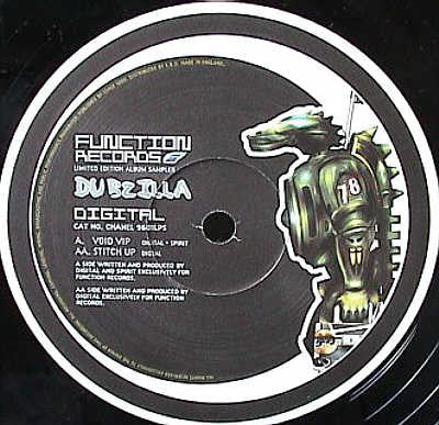 Digital & Spirit : Dubzilla (Album Sampler) (12", Ltd, Smplr)