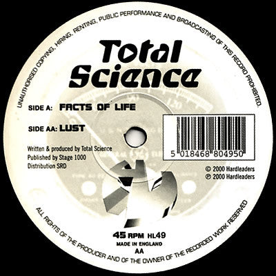 Total Science : Facts Of Life / Lust (12")