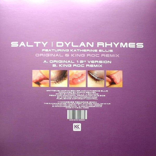 Dylan Rhymes Featuring Katherine Ellis : Salty (12")
