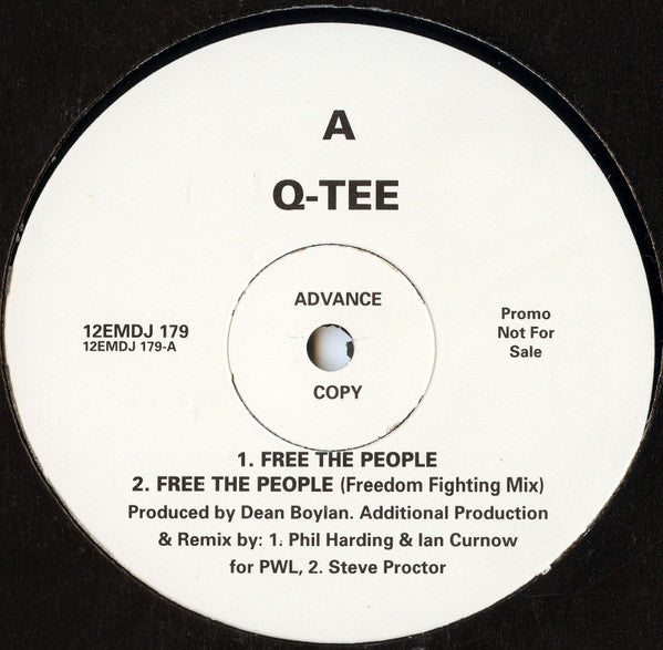 Q-Tee : Free The People (12", Promo)