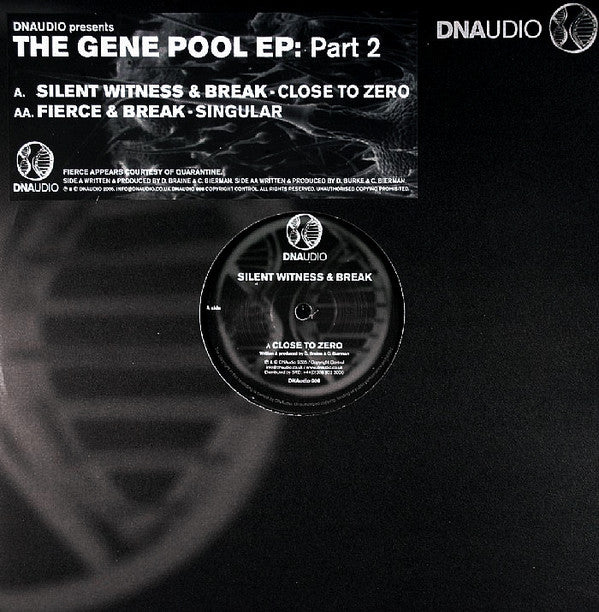 Silent Witness & Break / Break & Fierce : The Gene Pool EP: Part 2 (12", EP)
