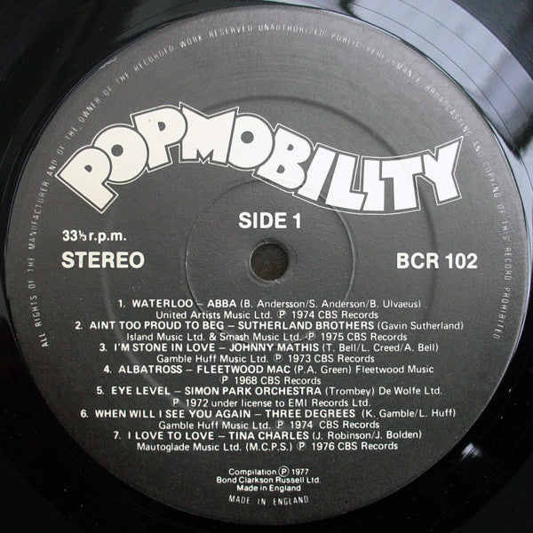 Various : Popmobility (LP, Comp)